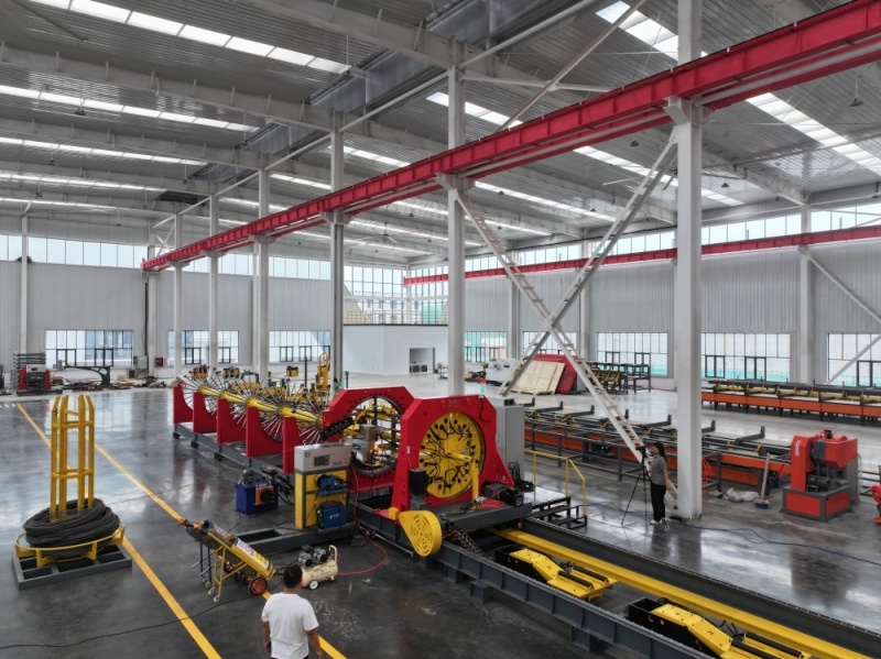 máquina de soldar gaiolas de vergalhão