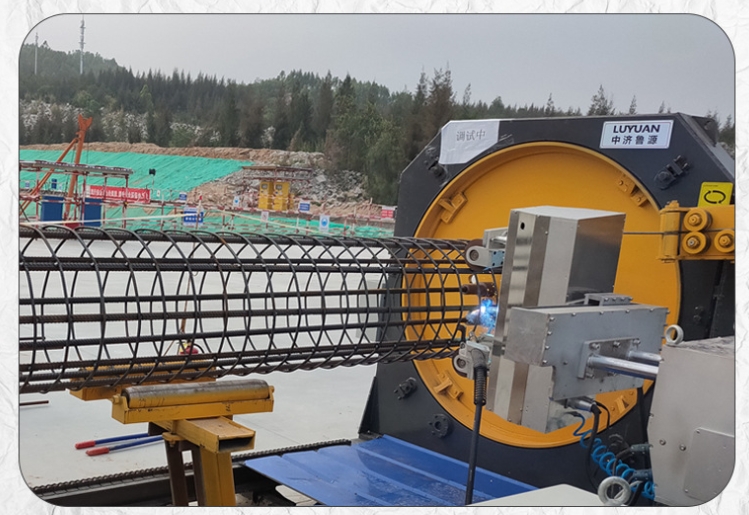 CNC Steel Bar Cage Roll Welder