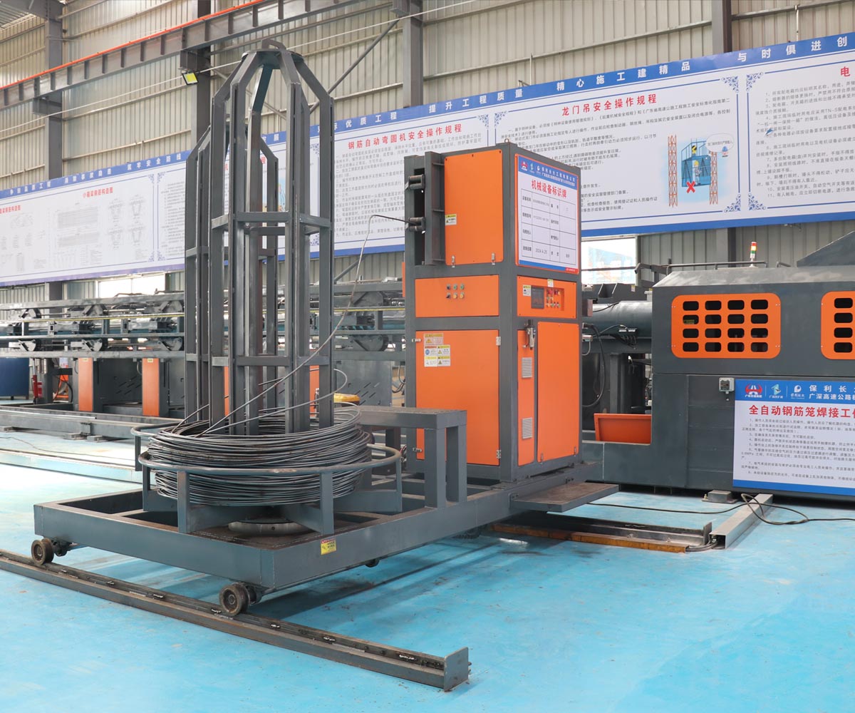 Automatic Reinforcement Cage Welding workstation