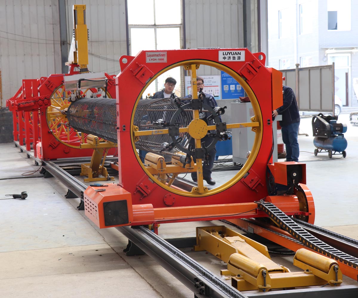 soldadora rodante de jaula de acero