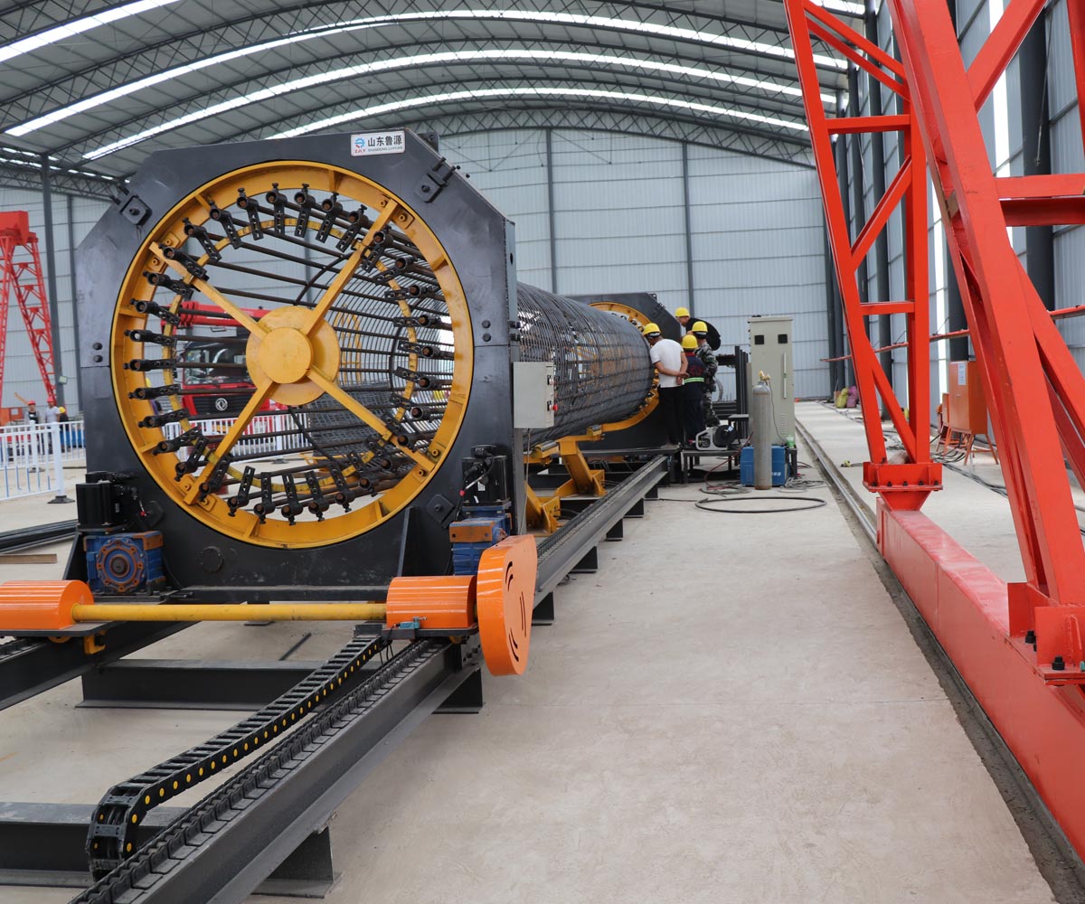 Maschine zur Herstellung von Bewehrungskäfigen