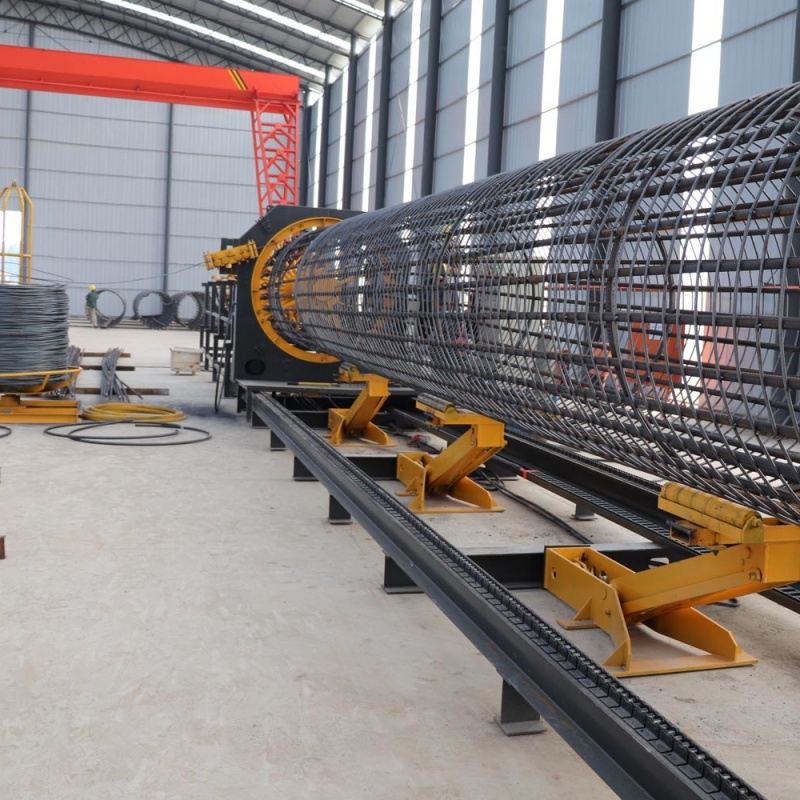 máquina para fabricar jaulas de varillas de refuerzo