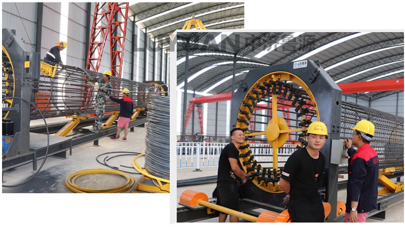 CNC Steel Bar Cage Roll Welder