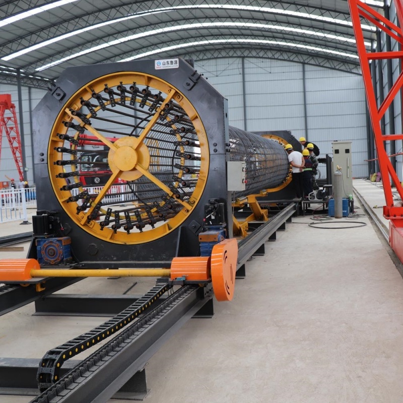 máquina para fabricar jaulas de varillas de refuerzo