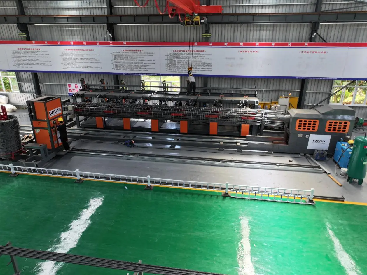 Zhongji Luyuan, 중국 철도 제24국과 협력하여 장산 고속철도용 스마트 철근 가공 센터 설립