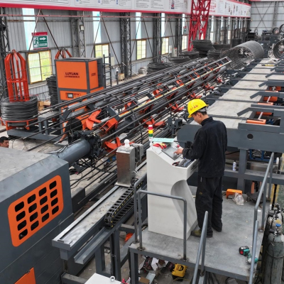  steel cage welding workstation