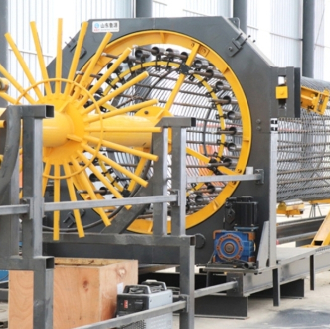 CNC Steel Bar Cage Roll Welding Machine