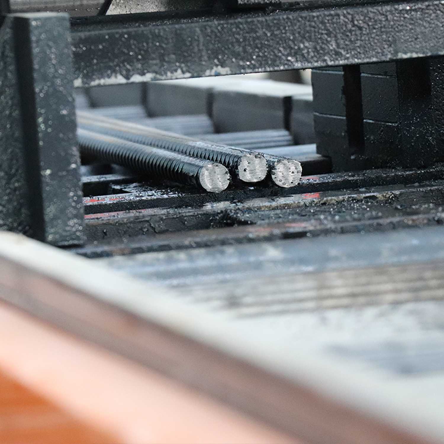 Steel Rod Cutting Machine Line