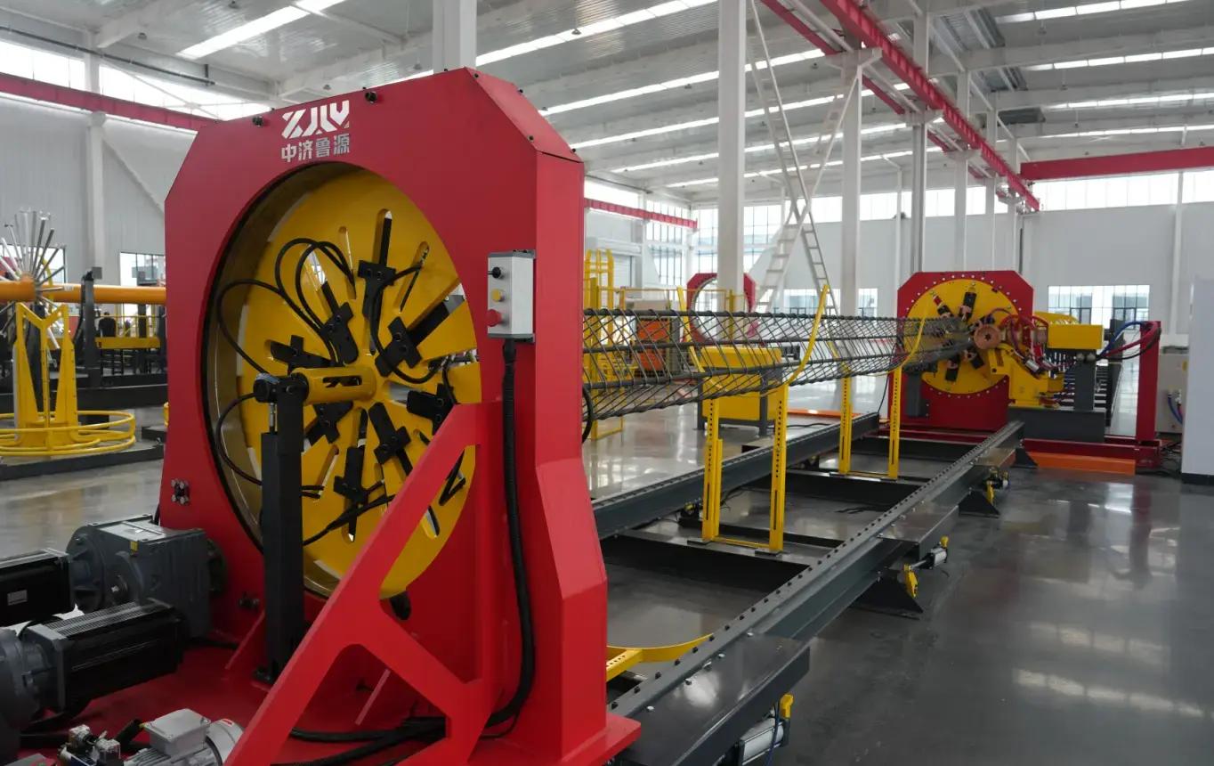 machine à souder les cages de pieux carrés