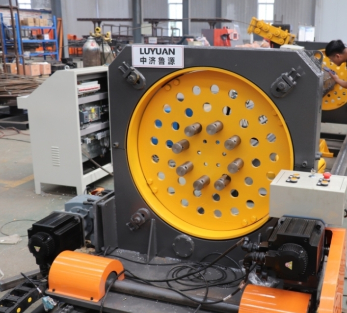 آلة لحام قفص القضبان الفولاذية 800 مم