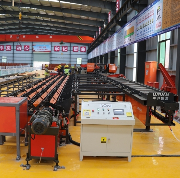 Linha de produção de roscagem de barras de aço CNC