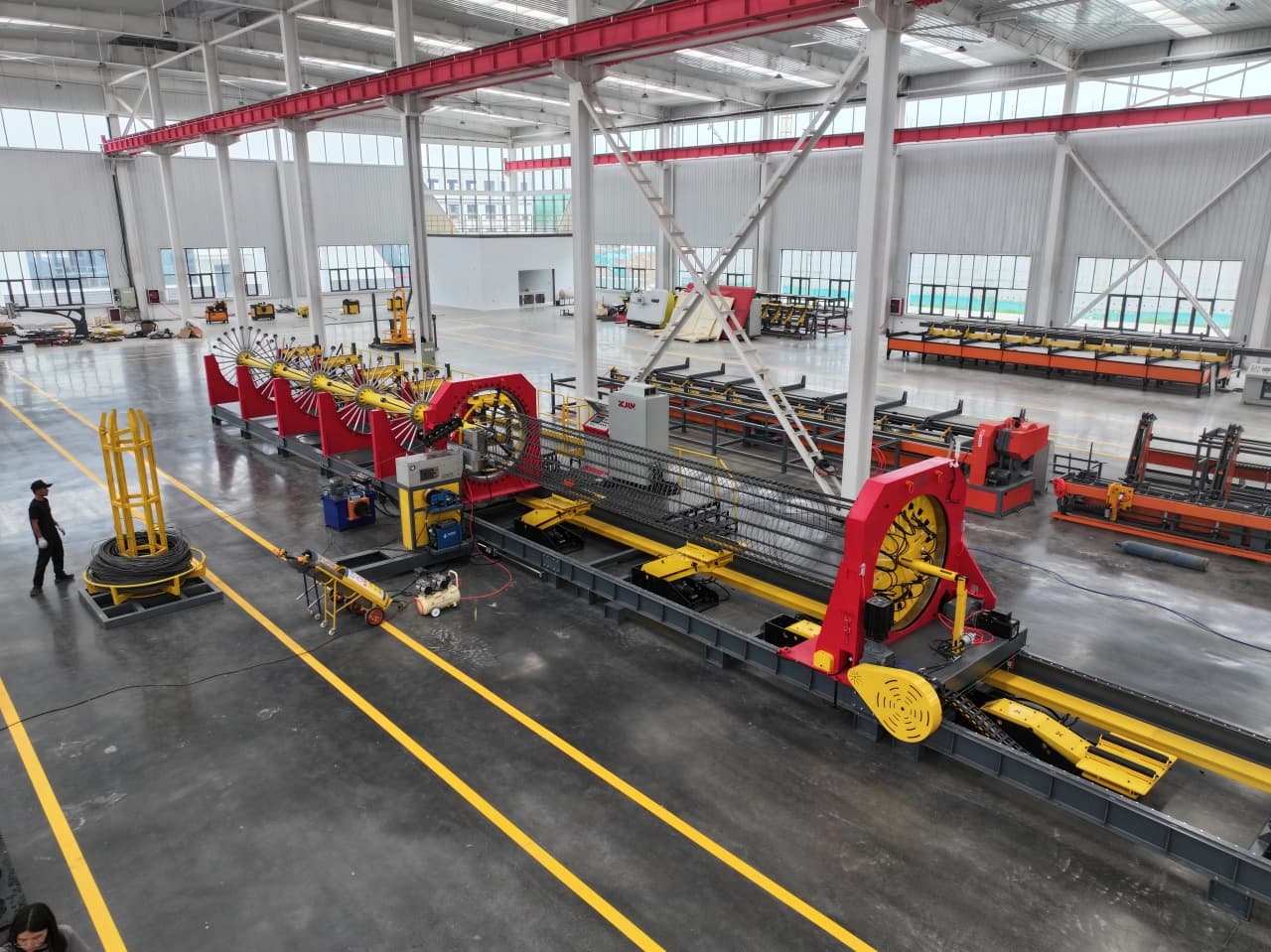 Máquina de Soldar Gaiolas de Estacas