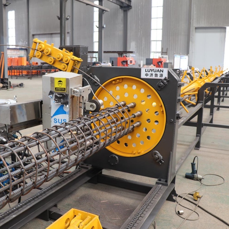 small rebar cage machine