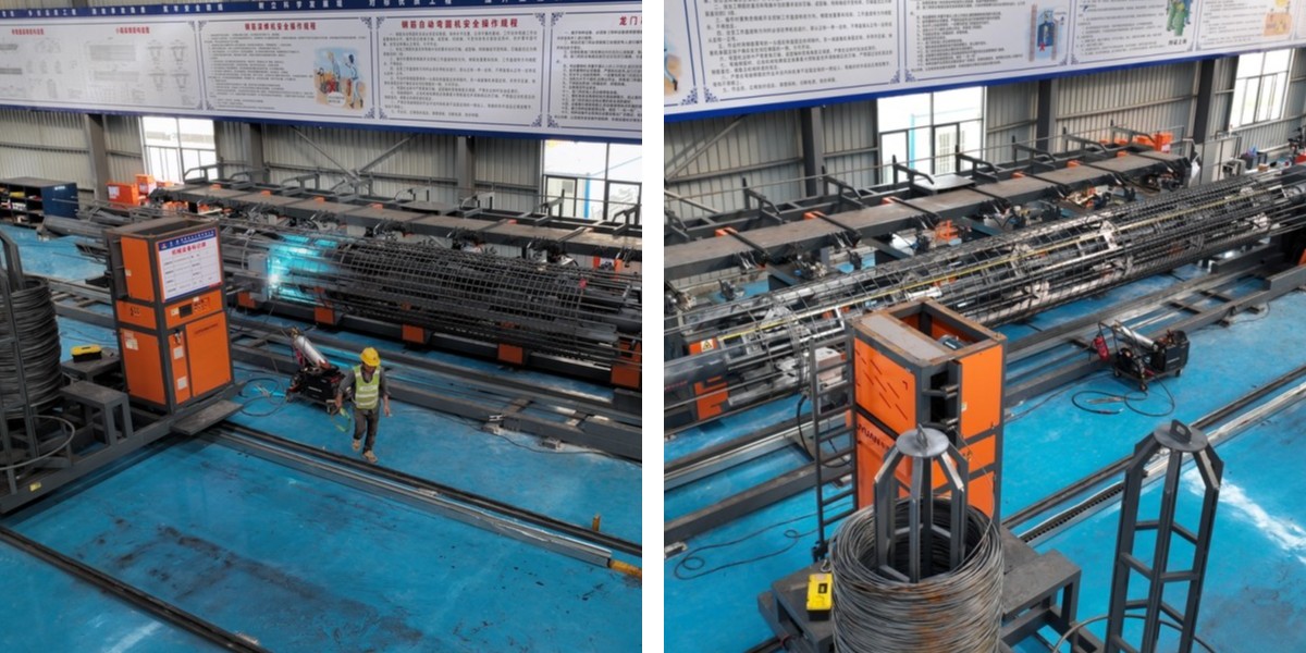 Automatisches Käfigschweißzentrum