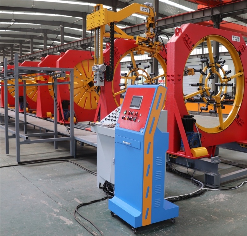 1650mm telescopic steel cage roll welding machine