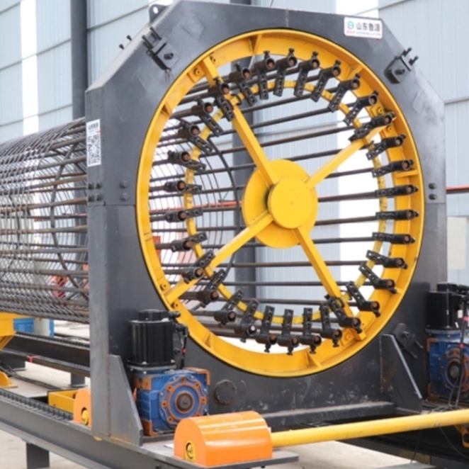 CNC Steel Bar Cage Roll Welding Machine