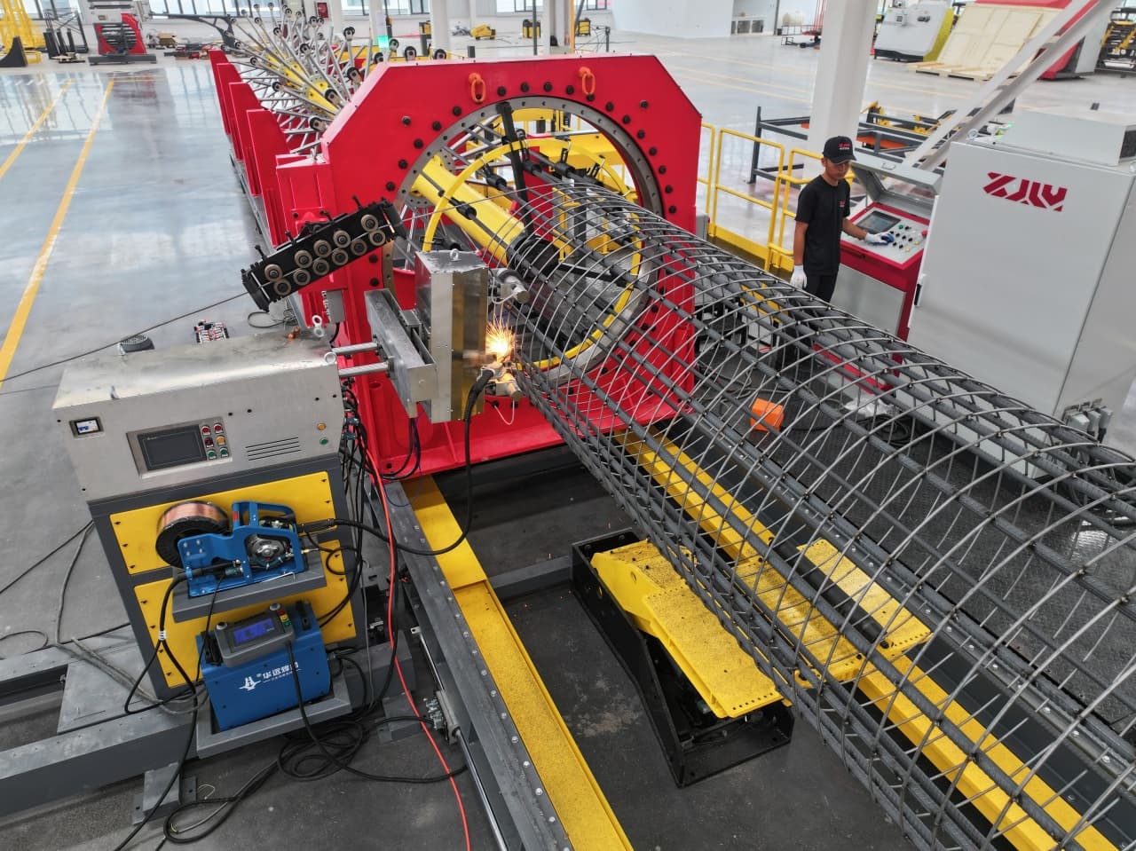 Máquina de Soldar Gaiolas de Estacas