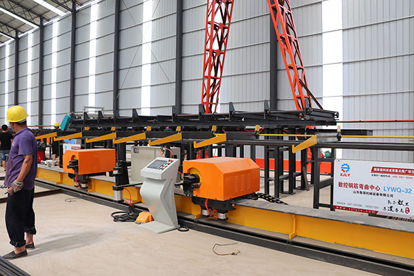 Double Head Rebar Bending Center