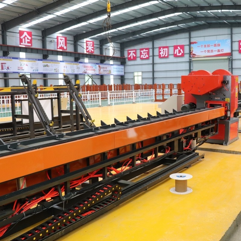 Línea de corte de varillas de refuerzo eléctrica