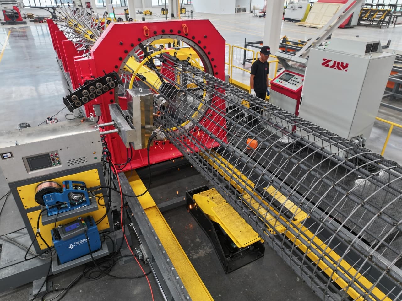 Máquina de Soldadura de Gaiola de Reforço Máquina de Soldadura de Gaiola de Reforço