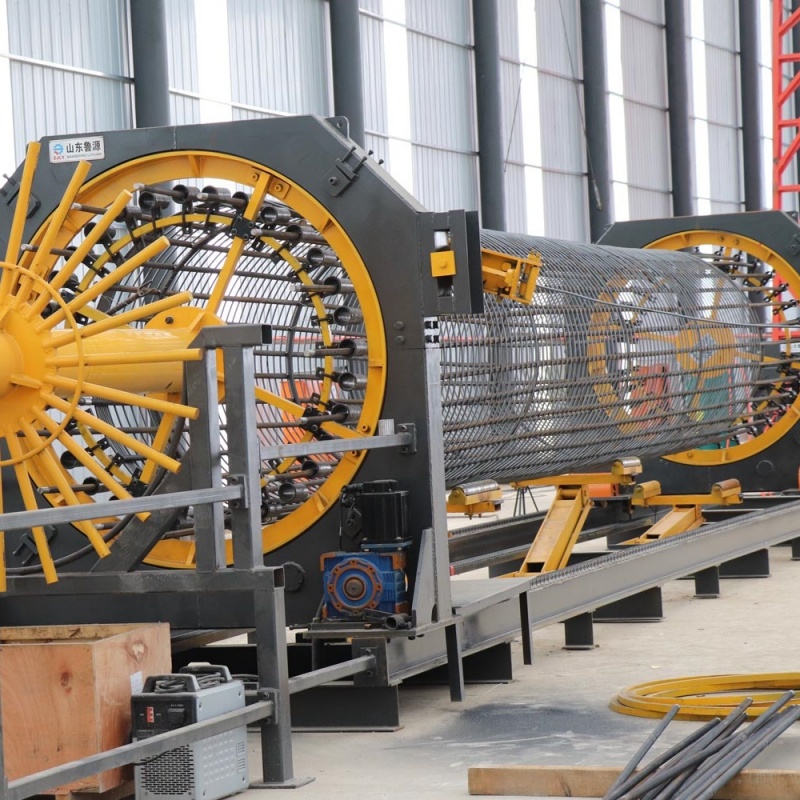 máquina para fabricar jaulas de varillas de refuerzo