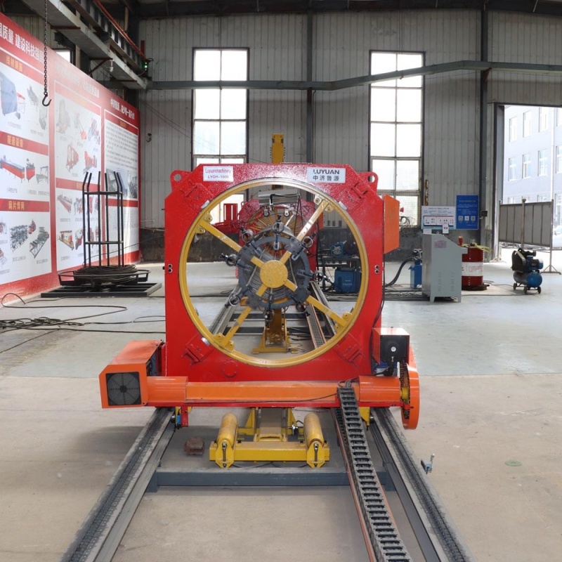 soldadora de rodillos de jaula de pilotes