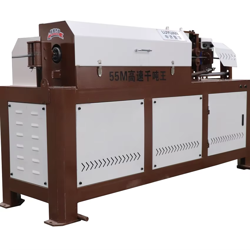 Machine de redressage de barres d'armature de 2 à 14 mm