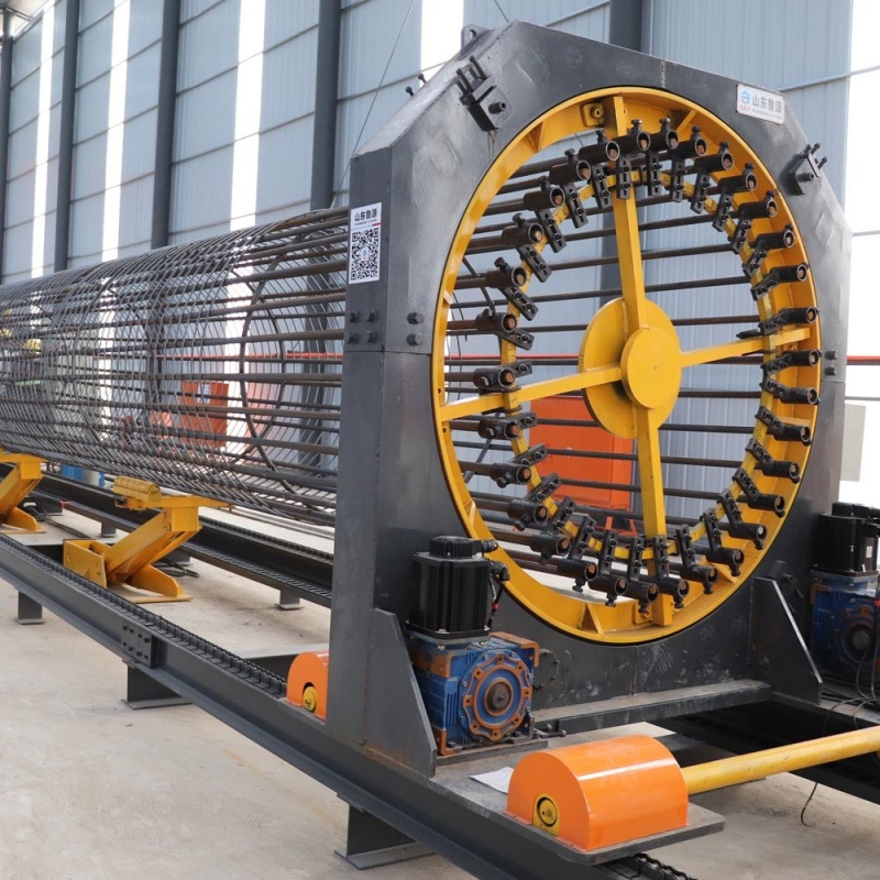 machine à cage à barres d'acier