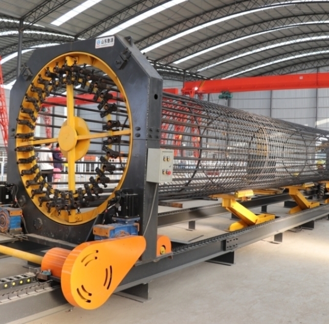 Automatic Steel Bar Cage Roll Welding Machine