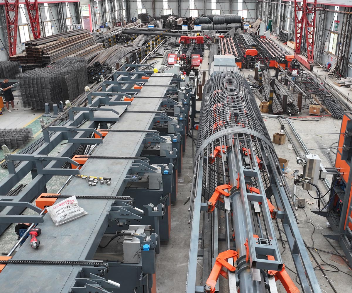 Rebar Cage Welding Workstation