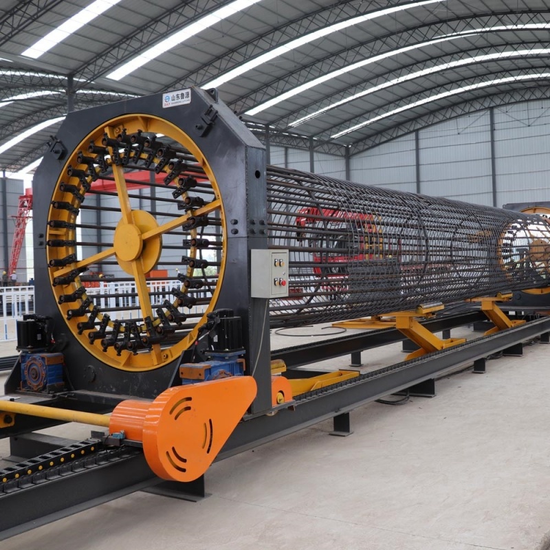 máquina para fabricar jaulas de varillas de refuerzo