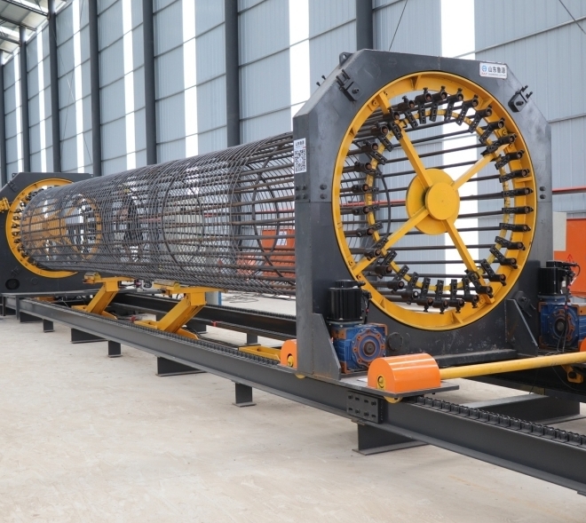 Automatic Steel Bar Cage Roll Welding Machine