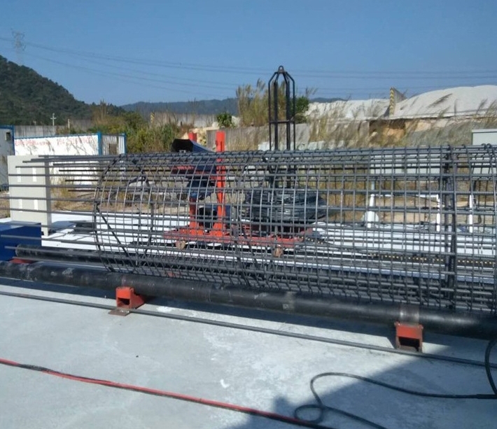 Avvolgitore a gabbia in barre d'acciaio