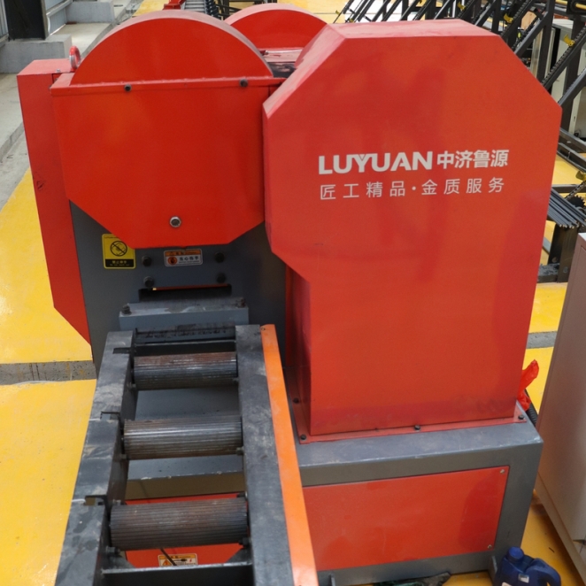 Línea de corte de varillas de refuerzo eléctrica