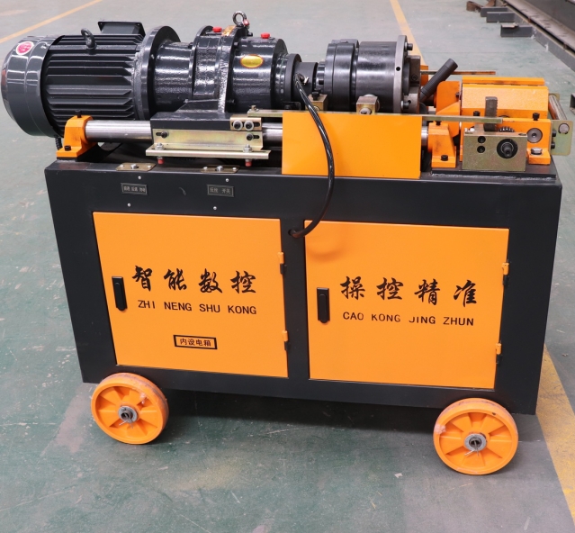 Steel Bar Threading Machine