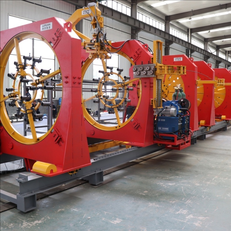 1650mm telescopic steel cage roll welding machine