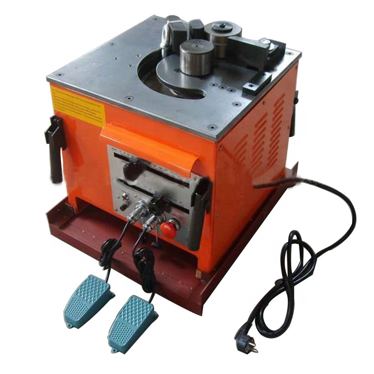 China Automatic Mini Hydraulic Range 6-32Mm Spiral Rebar Bending Machine Electric Steel Bar Bender