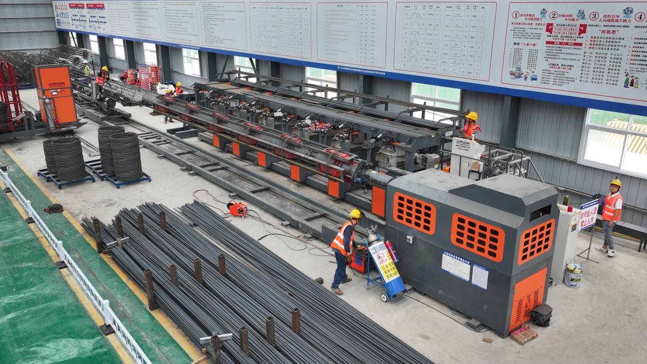 Zhongji Luyuan and China Railway Seventh Group Join Forces to Build Smart Rebar Facility for Tong-Yong High-Speed Rail