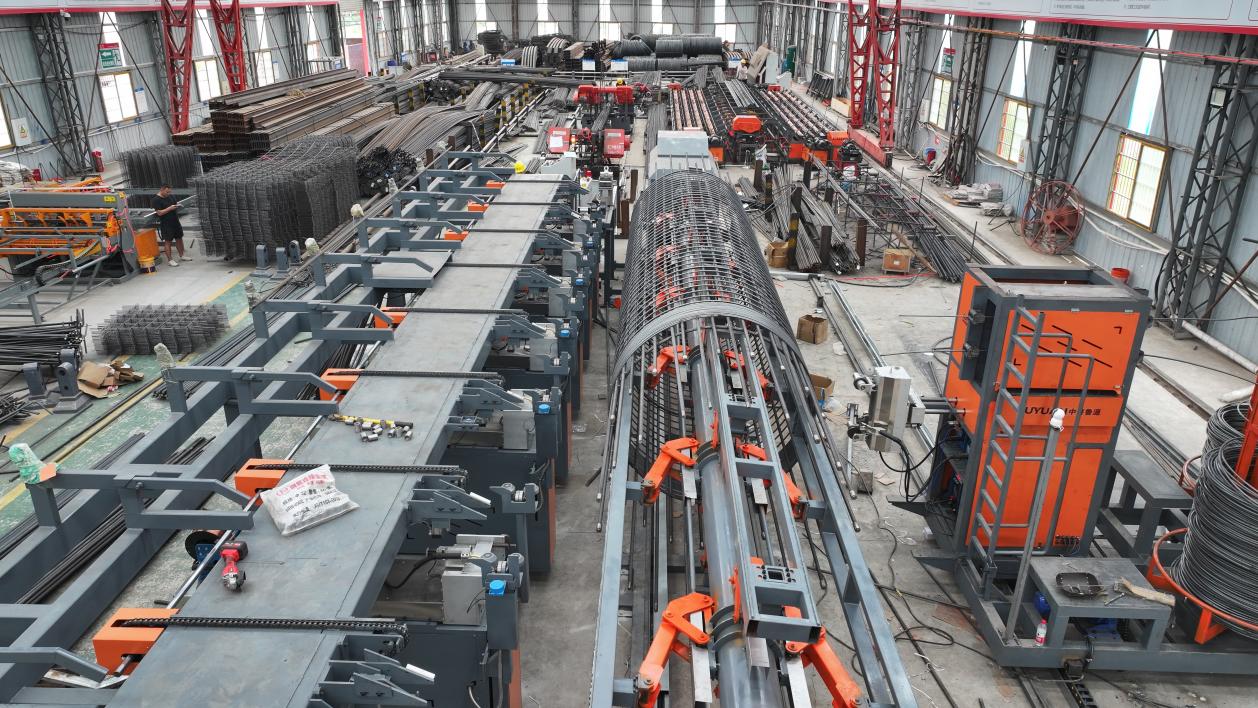 One-Person Fully Automatic Rebar Cage Welding Station Achieves 3–5 Times Higher Efficiency