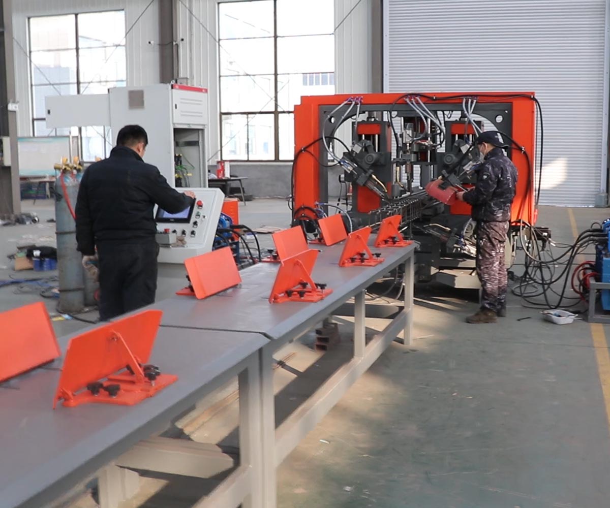 Máquina de soldadura por laminação de gaiola de aço para estribos