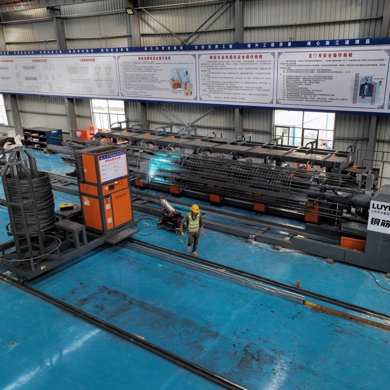 Automatic Steel Bar Cage Welding Center