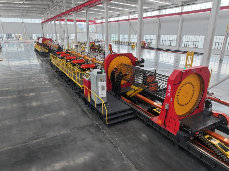 máquina de soldar gaiolas de vergalhão