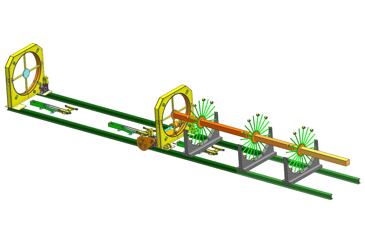 خط إنتاج لحام القفص الفولاذي 600