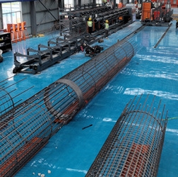 Automatic Steel Bar Cage Forming Workstation