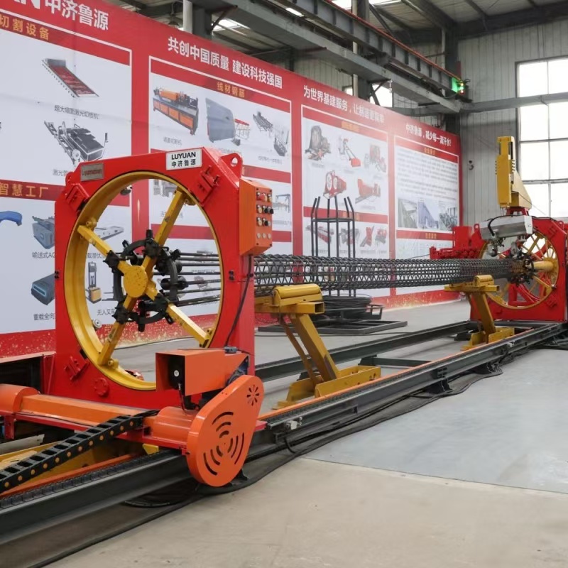 1250mm CNC 철근 파일 케이지 용접기