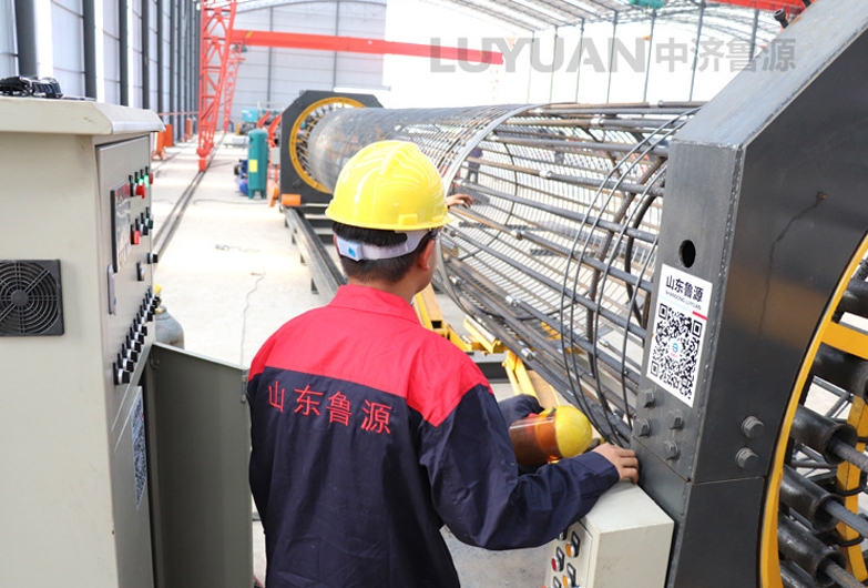 CNC Steel Bar Cage Roll Welder