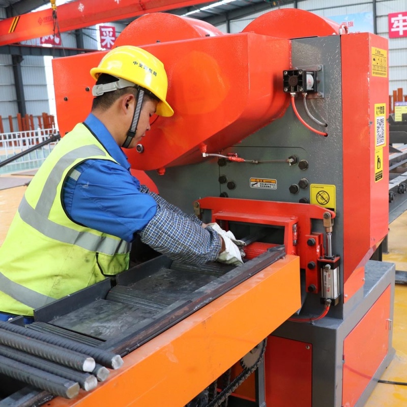 강철 막대 절단기